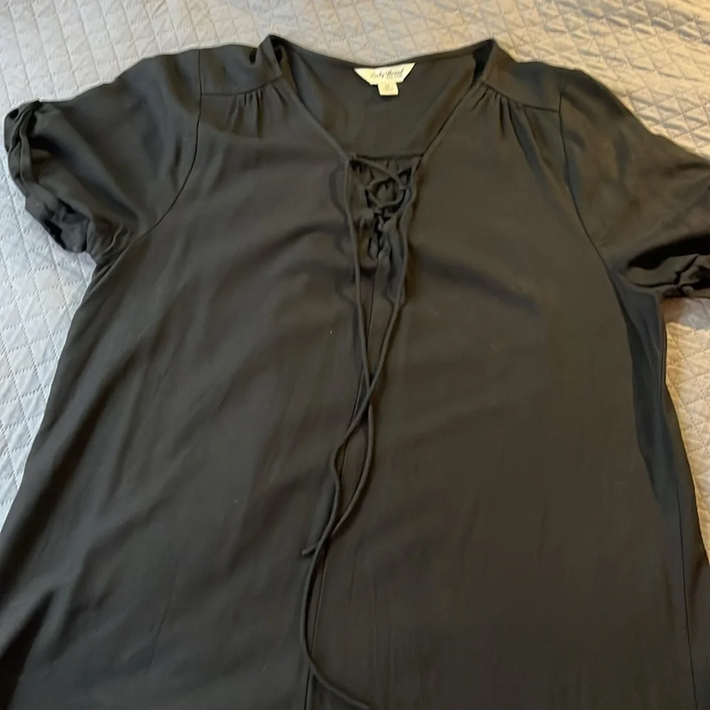 Lucky Brand Black Boho Tunic Dress - Picture 5 of 10